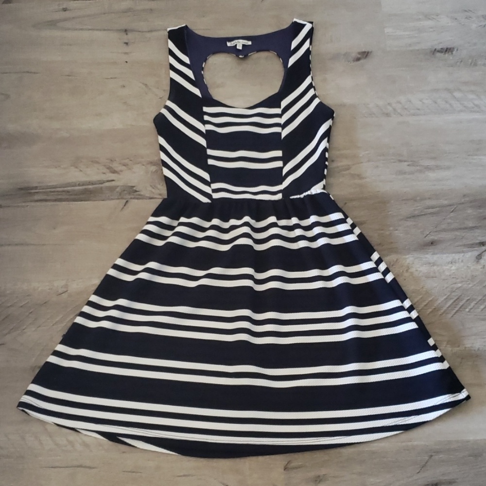 Heart back dress